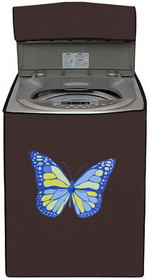 Delideal Top Loading Washing Machine  Cover(Width: 60 cm, Brown)