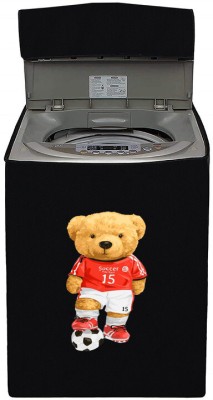 Delideal Top Loading Washing Machine  Cover(Width: 74 cm, Black)