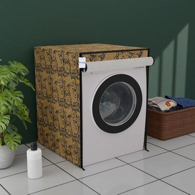 HOMESTIC Front Loading Washing Machine  Cover(Width: 60 cm, Black)