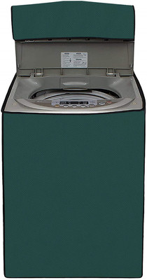 JM Homefurnishings Top Loading Washing Machine  Cover(Width: 61 cm, Green)