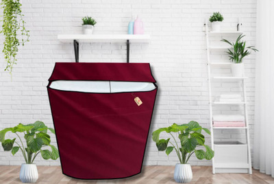 GURU ISHMA Semi-Automatic Washing Machine  Cover(Width: 88.9 cm, Maroon)