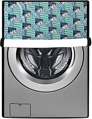 Nitasha Front Loading Washing Machine  Cover(Width: 92 cm, Blue)