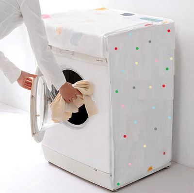 lukzer Front Loading Washing Machine  Cover(Width: 56 cm, Multicolor)