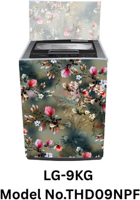 Elam Decor Top Loading Washing Machine  Cover(Width: 58 cm, Green)