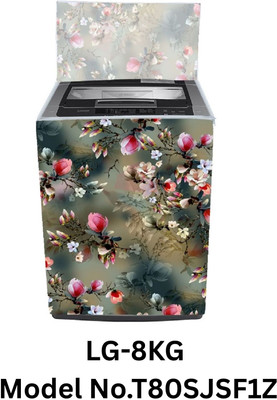 Elam Decor Top Loading Washing Machine  Cover(Width: 58 cm, Green)
