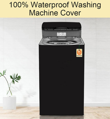 Kanushi Industries Top Loading Washing Machine  Cover(Width: 58.42 cm, Black)