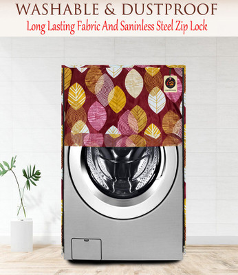 Comfort House Front Loading Washing Machine  Cover(Width: 55 cm, MAROON)