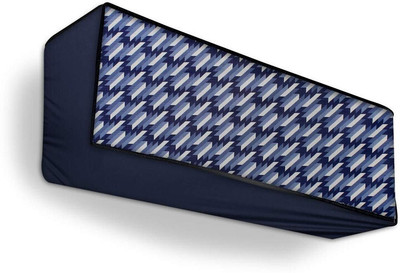MW PRINTS Air Conditioner  Cover(Width: 111.8 cm, Blue)