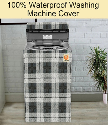 Flipkart SmartBuy Top Loading Washing Machine  Cover(Width: 56 cm, black, white)