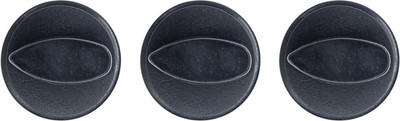 Pikafly GS-KNB-B-BLK-3PCS-89-A Appliance Knob