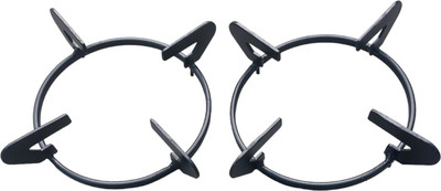 HIGER 2 Pan Support Stand for Glass Top Gas Stove (Size 15CMx15CMx3.5CM) Appliance Knob