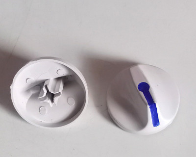 NR TRADERS Timer Knob Dryer Washer Washing Machine (2 Pcs) White & Blue (TK-006) Appliance Knob