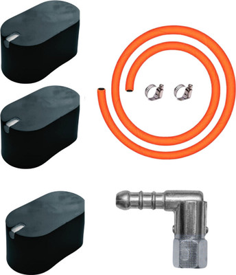 Sunflash 3EDGE KNOB NOZZEL PIPE RUBBER LEGS4 | Type 8 MM Spindle | Suitable all model Appliance Knob
