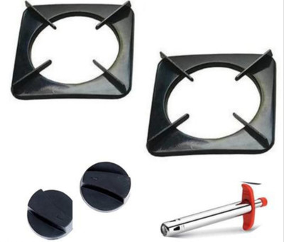 VKS STORE Cast iron Gas support stand with lighter and switch combo pack Appliance Knob