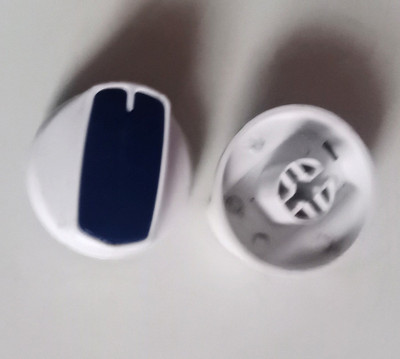NR TRADERS Timer Knob Dryer Washer Washing Machine (2 Pcs) White & Blue (TK-0012) Appliance Knob