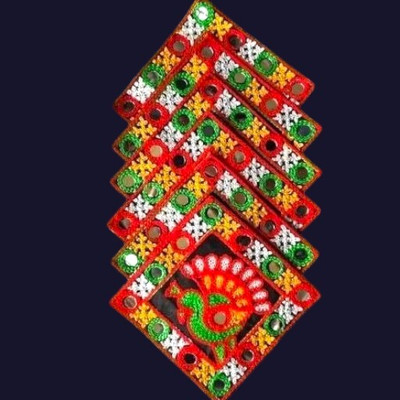GAJVU Applique Patch(6, Multicolor)