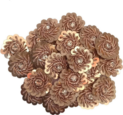 Dulhan Plaza Applique Patch(25, Gold)