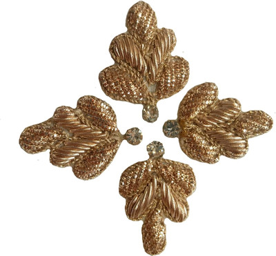 Dulhan Plaza Applique Patch(25, Gold)