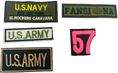 ANI ACCESSORIE Applique Patch(5, Multicolor)