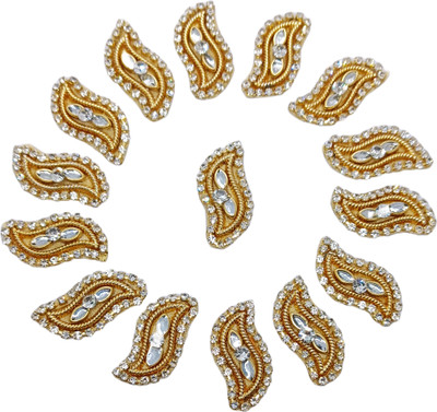 SRIMIH4U Applique Patch(25, Gold)