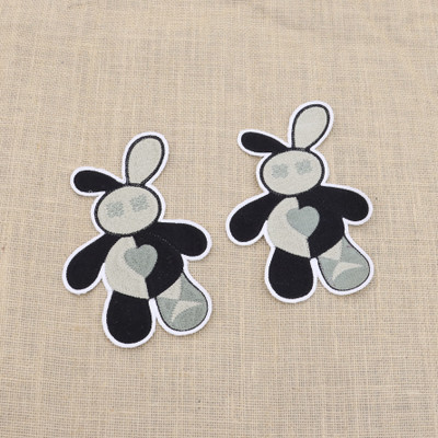 SOMVATI Applique Patch(2, Black)