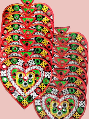 GAJVU Applique Patch(12, Multicolor)