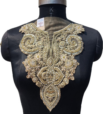 Mohan Shoppe Applique Patch(1, Gold)