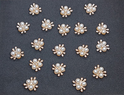 SRIMIH4U Applique Patch(25, White)