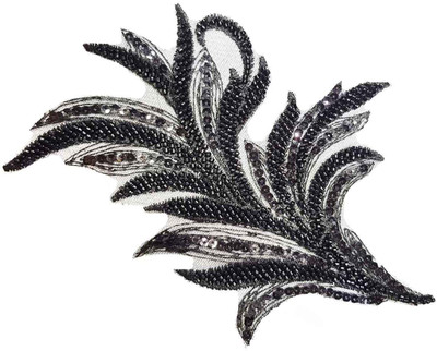 Mohan Shoppe Applique Patch(1, Black)