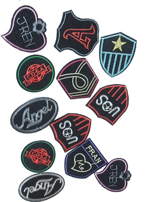 nawani Applique Patch(12, Multicolor)