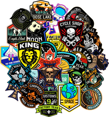 LazyChunks Applique Patch(30, Multicolor)