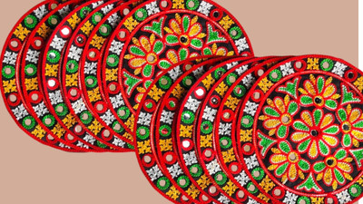 GAJVU Applique Patch(12, Multicolor)
