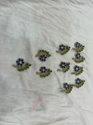 SAIFULEMBRODERY Applique Patch(10, Multicolor)