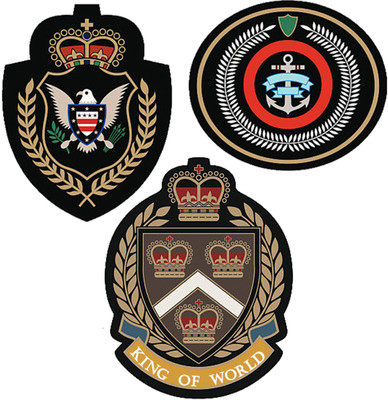 LazyChunks Applique Patch(3, Multicolor)