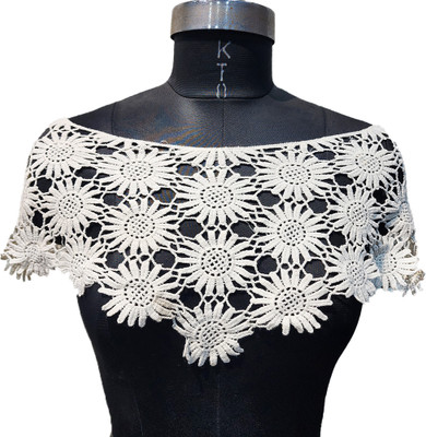 Mohan Shoppe Applique Patch(1, White)