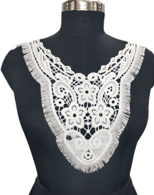 ANI ACCESSORIEZ Applique Patch(1, White)