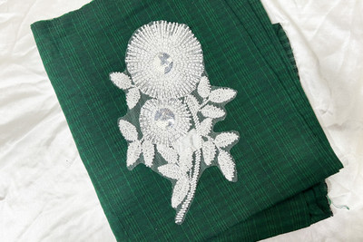 Mohan Shoppe Applique Patch(1, White)