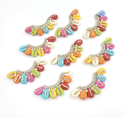 SHRIJIKESHAV Applique Patch(10, Multicolor)