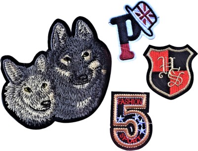 Artonezt Applique Patch(4, Multicolor)