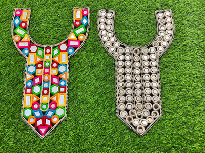 Shri Ganesh Impex Applique Patch(2, Multicolor)