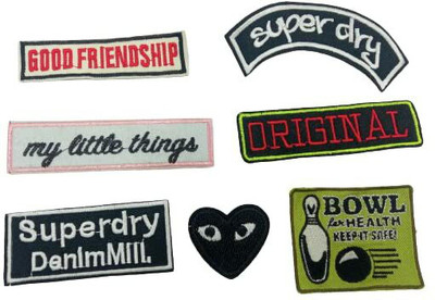 ANI ACCESSORIE Applique Patch(7, Multicolor)