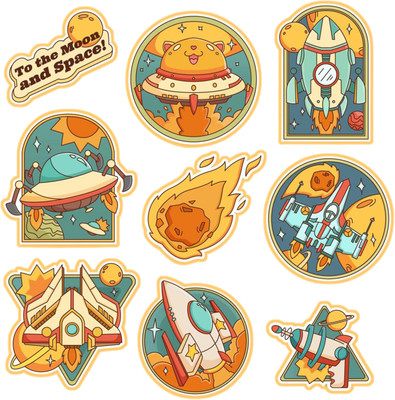 LazyChunks Applique Patch(9, Multicolor)