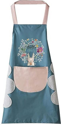 Laptraded PVC Home Use Apron - Free Size(Multicolor, Single Piece)
