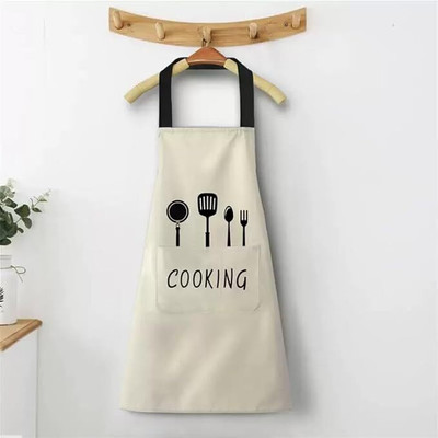 PAVITYAKSH Polyester Chef's Apron - Free Size(White, Single Piece)