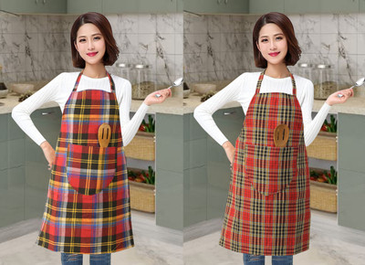 Soweto Cotton Home Use Apron - Free Size(Multicolor, Pack of 2)