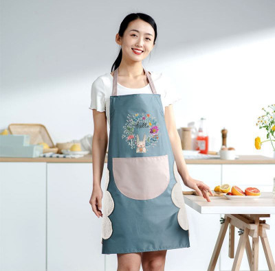 ShoppoStreet Polyester Chef's Apron - Free Size(Grey, Single Piece)