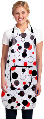 Acoma PVC Chef's Apron - Free Size(White, Single Piece)