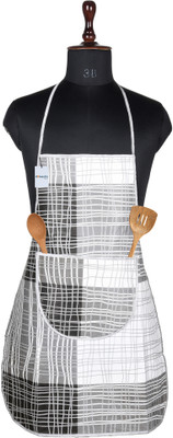 HOMESTIC PVC Home Use Apron - Free Size(Grey, Single Piece)