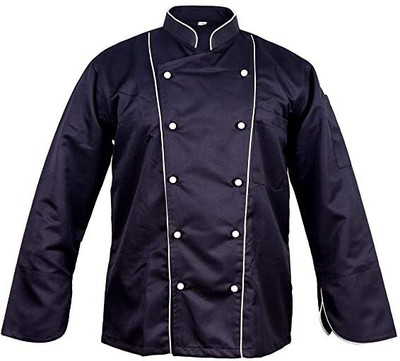 Bakers Pardise Cotton Chef's Apron - Medium(Black, Single Piece)