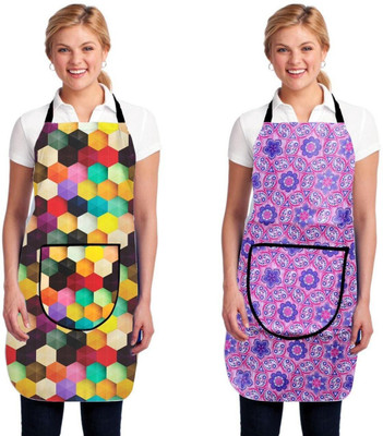 Immix PVC Grooming Apron - Free Size(Blue, Pack of 2)
